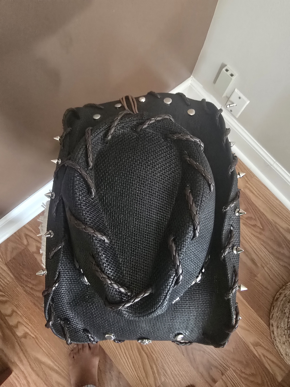 Rocker Studded Cowboy Hat. Brand New! - Picture 7 of 13